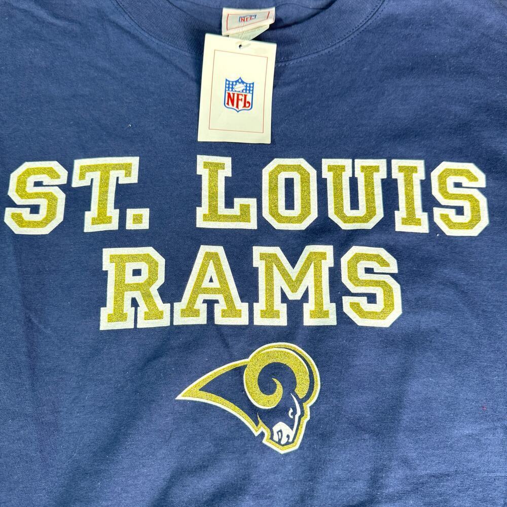 St. Louis Rams Vintage T-Shirt Men's sz XL NFL Gameday Team Apparel w. Tag NEW